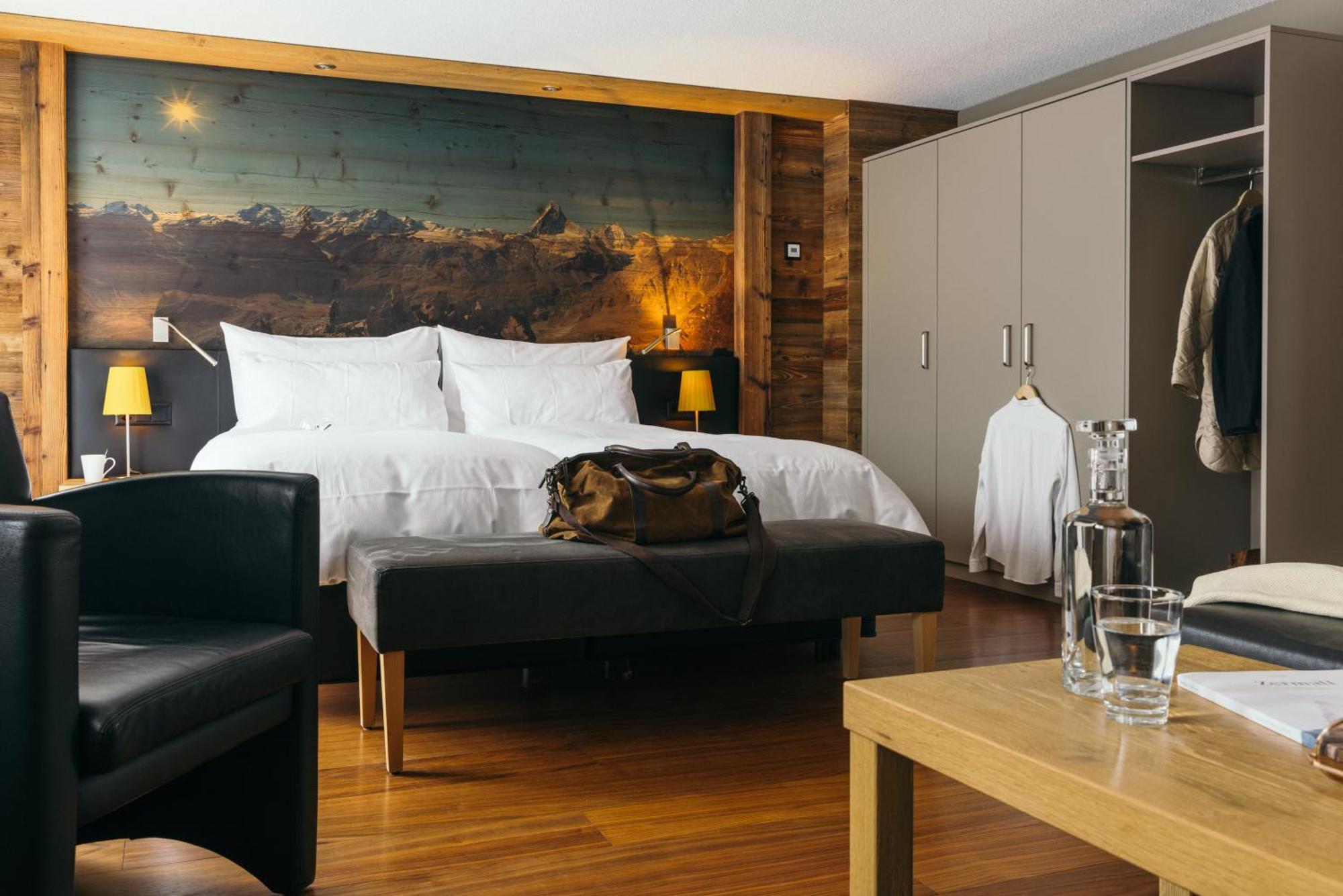 La Couronne Hotel & Spa ツェルマット 部屋 写真